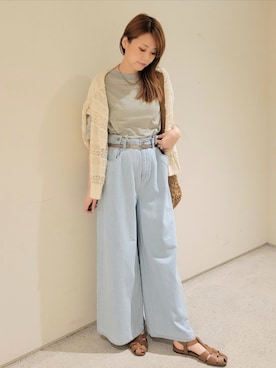 SHOKOさん（レディース・161cm）の春コーディネート
