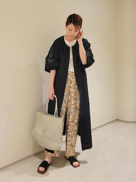 「collex（コレックス）のアイテム」を使った、SHOKOさん（レディース・161cm）の夏コーディネート
