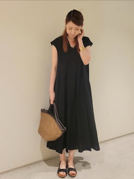 「collex（コレックス）のアイテム」を使った、SHOKOさん（レディース・161cm）の夏コーディネート