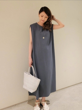 「メッシュバッグ」｜SHOKOさん（レディース・161cm）の秋コーディネート