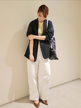 「manipuri（マニプリ）のアイテム」を使った、SHOKOさん（レディース・161cm）の春コーディネート