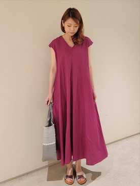 「collex（コレックス）のアイテム」を使った、SHOKOさん（レディース・161cm）の夏コーディネート