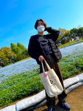 yさん（メンズ・169cm）の春コーディネート