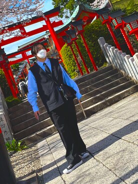 yさん（メンズ・169cm）の春コーディネート