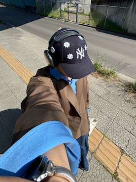 「Apple（-）のアイテム」を使った、bbaam209さん（メンズ・165cm）の春コーディネート