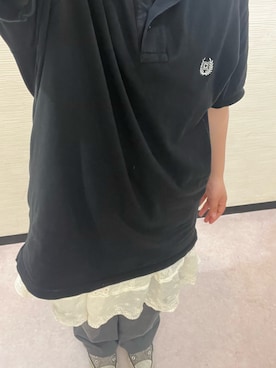 「アイテム（ポロシャツ）」を使った、81miさん（レディース・151cm・10代）の夏コーディネート