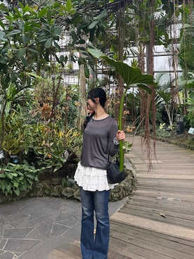 「MOUSSY（マウジー）のアイテム」を使った、blue698さん（レディース・168cm）の夏コーディネート