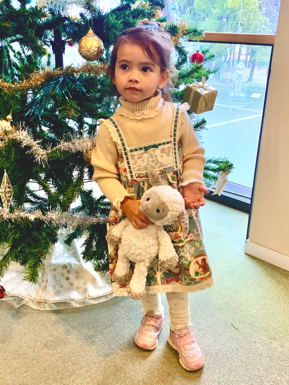 Shirley Templeのジャンパースカートを使った人気ファッション