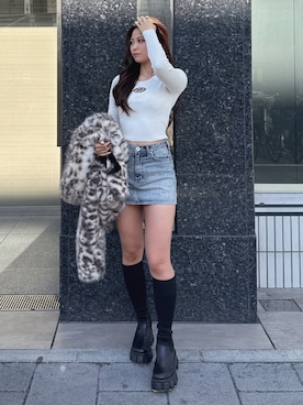 manaさん(レディース・157cm)の冬コーディネート