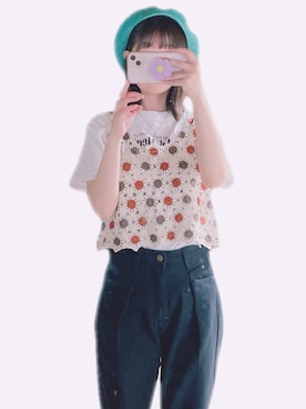 うららこ。さん(レディース・157cm)の夏コーディネート