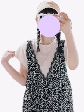 「Java（ジャバ）のアイテム（トップス）」を使った、うららこ。さん（レディース・157cm）の夏コーディネート