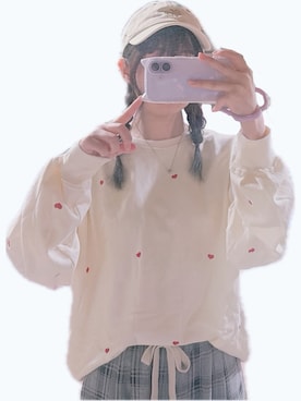 「coen（コーエン）のアイテム（トップス）」を使った、うららこ。さん（レディース・157cm）の春コーディネート