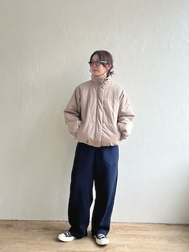 おかださん（レディース・164cm）の冬コーディネート