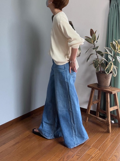 �݁[����̃f�j���p���c�uLevi's/���[�o�C�X ���C�h�f�j�� XL FLOOD�iLevi's�b���[�o�C�X�j�v���g�����R�[�f�B�l�[�g