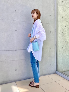 「ヤヌーク」｜madokaさん（レディース・157cm）の夏コーディネート