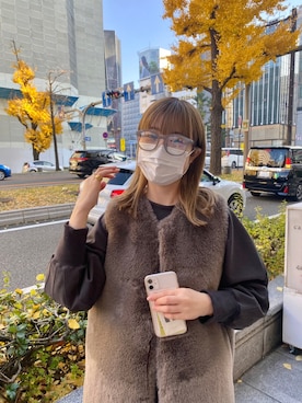 madokaさん（レディース・157cm）の冬コーディネート