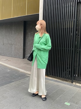 「RBS（アールビーエス）のアイテム（バッグ）」を使った、madokaさん（レディース・157cm）の秋コーディネート