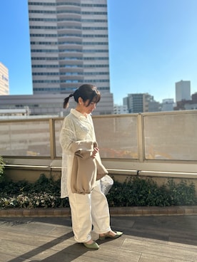 「Te chichi（テチチ）のアイテム（ブルゾン）」を使った、chikolittleneemさん（レディース・151cm）の春コーディネート