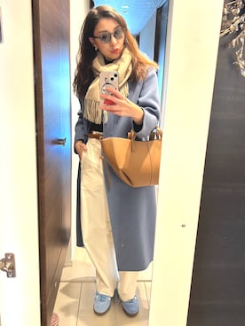 MIKAさん(レディース・161cm)の冬コーディネート