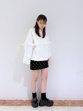 ももかさん（レディース・167cm）の冬コーディネート