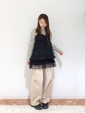 ももかさん（レディース・167cm）の春コーディネート