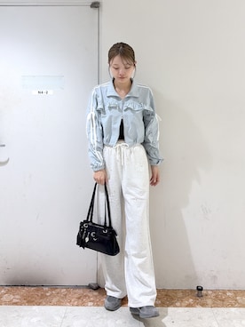 「スウェットコーデ」｜ももかさん（レディース・167cm）の秋コーディネート