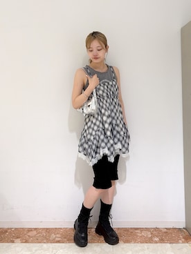ももかさん(レディース・167cm)の夏コーディネート
