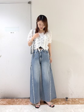 ももかさん(レディース・167cm)の夏コーディネート