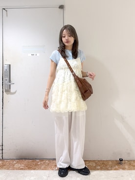 ももかさん（レディース・167cm）の夏コーディネート