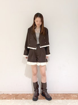 ももかさん(レディース・167cm)の冬コーディネート