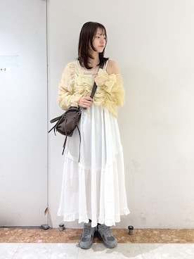 ももかさん（レディース・167cm）の春コーディネート