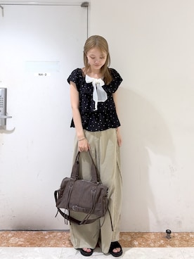ももかさん（レディース・167cm）の夏コーディネート