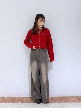 ももかさん（レディース・167cm）の冬コーディネート