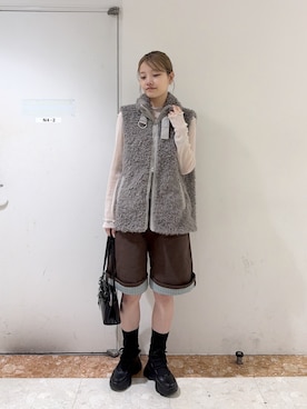 ももかさん（レディース・167cm）の秋コーディネート