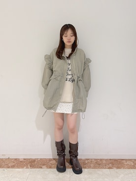 ももかさん（レディース・167cm）の冬コーディネート