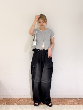 ももかさん（レディース・167cm）の夏コーディネート