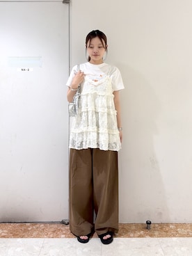 ももかさん(レディース・167cm)の夏コーディネート