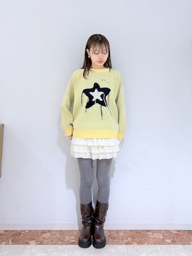 ももかさん（レディース・167cm）の冬コーディネート