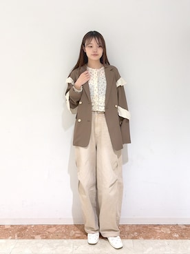 ももかさん（レディース・167cm）の春コーディネート