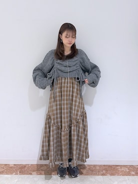 ももかさん(レディース・167cm)の冬コーディネート