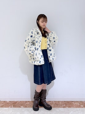 ももかさん（レディース・167cm）の冬コーディネート