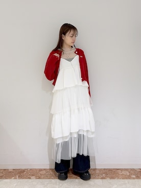 ももかさん（レディース・167cm）の冬コーディネート