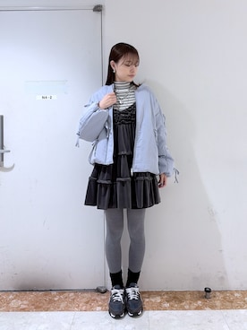 ももかさん（レディース・167cm）の冬コーディネート