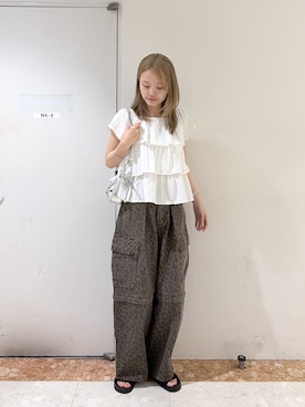 ももかさん（レディース・167cm）の夏コーディネート