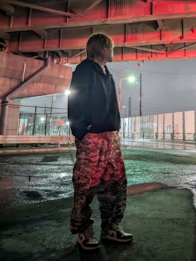 「HINSON（ヒンソン）のアイテム」を使った、shira_ko10さん（メンズ・166cm）の春コーディネート