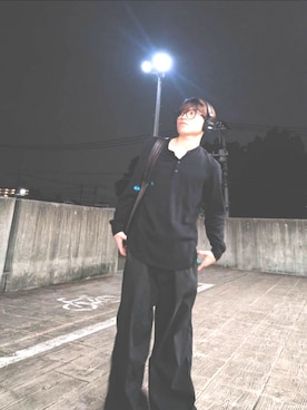 「Marshall（マーシャル）のアイテム」を使った、shira_ko10さん（メンズ・167cm）の秋コーディネート