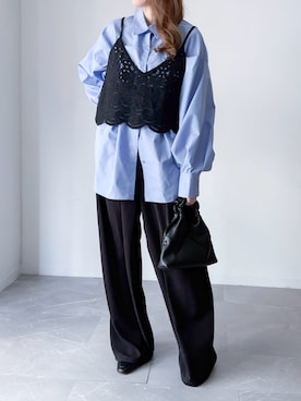 Yuinaさん（レディース・162cm）の春コーディネート