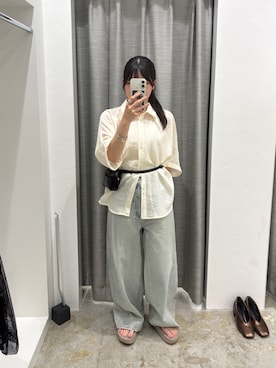 亜衣さん(レディース・153cm)の夏コーディネート