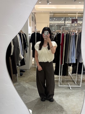 亜衣さん(レディース・153cm)の春コーディネート