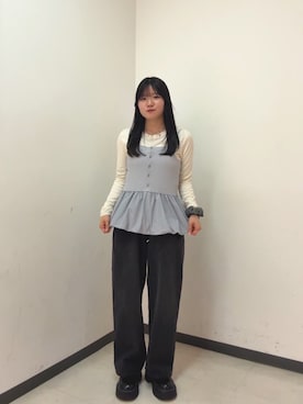 亜衣さん(レディース・153cm)の冬コーディネート